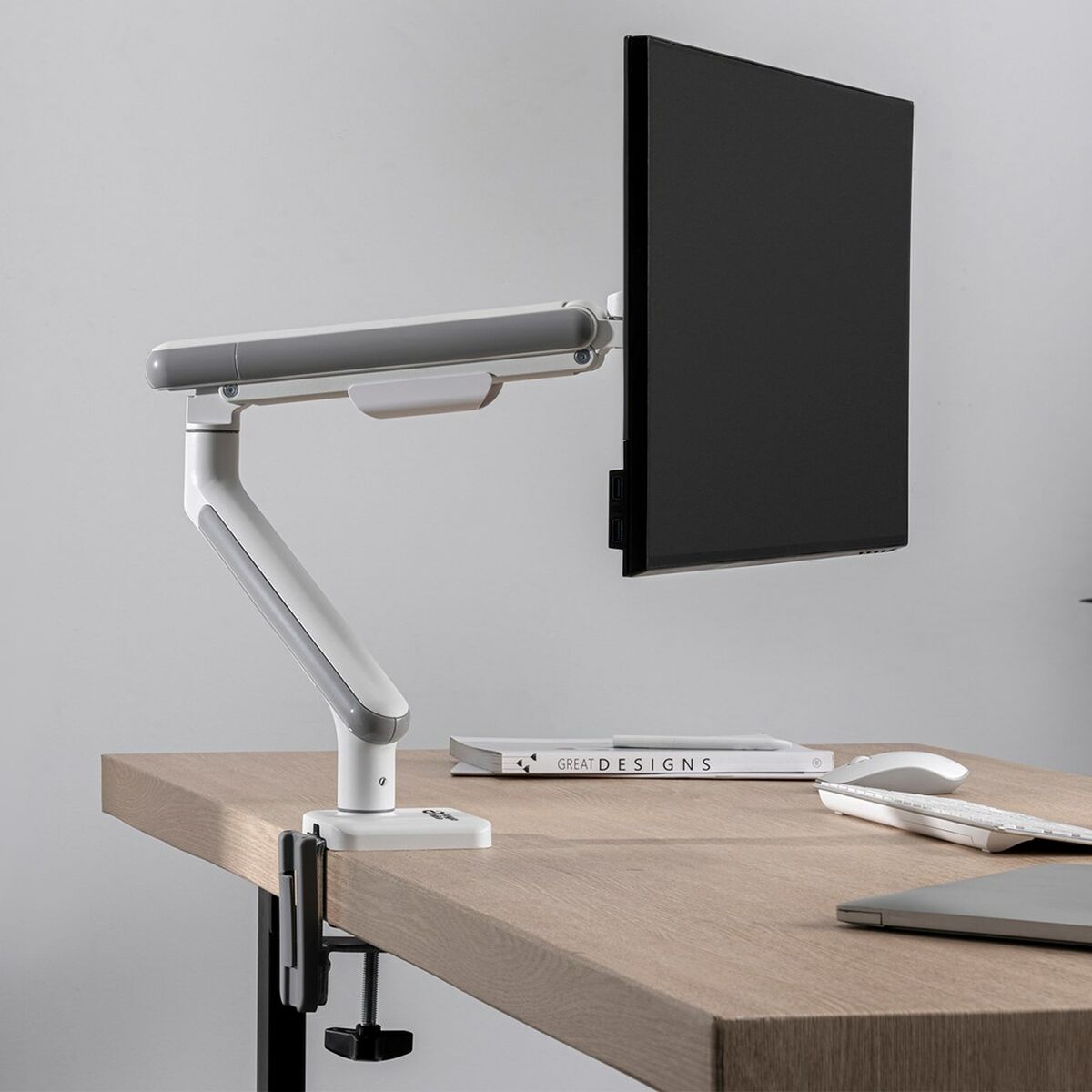 Suporte de Mesa para Ecrã Ergo Office ER-751 17"